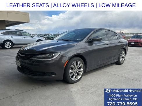Used 2015 Chrysler 200 S w/ Navigation & Sound Group I image 1