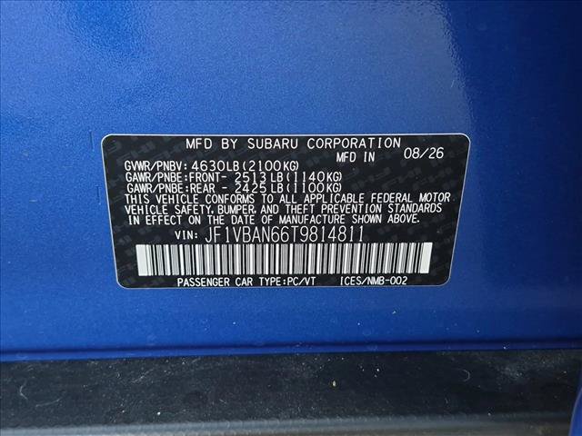 New 2026 Subaru WRX Limited AWD/4WD image 18