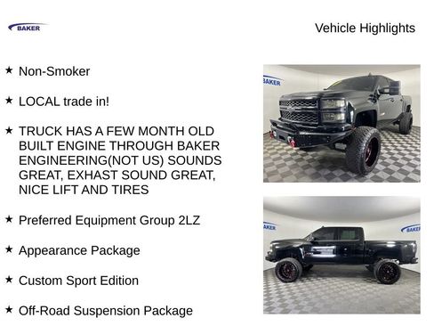 Used 2015 Chevrolet Silverado 1500 LTZ Z71 w/ Custom Sport Edition AWD/4WD image 4