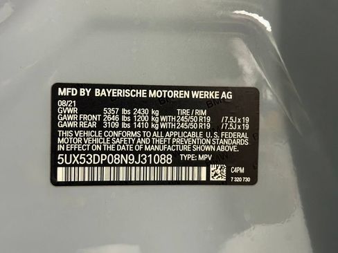 Used 2022 BMW X3 xDrive30i w/ M Sport Package AWD/4WD image 30
