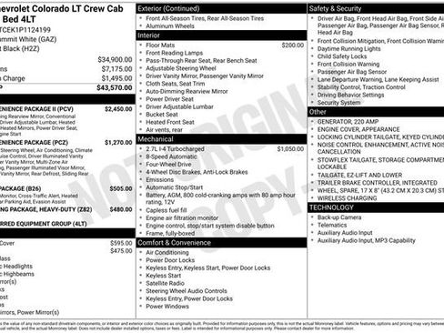 Used 2023 Chevrolet Colorado LT w/ LT Convenience Package II image 4