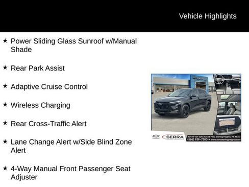 Certified 2024 Chevrolet Trax ACTIV w/ Sunroof Package FWD image 5