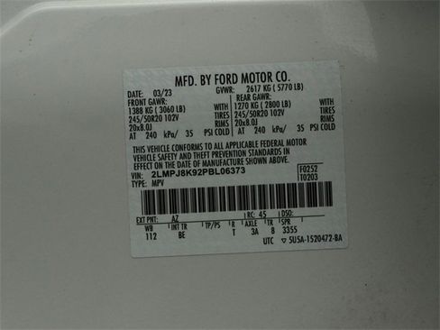 Certified 2023 Lincoln Nautilus Reserve w/ Luxury Package image 36