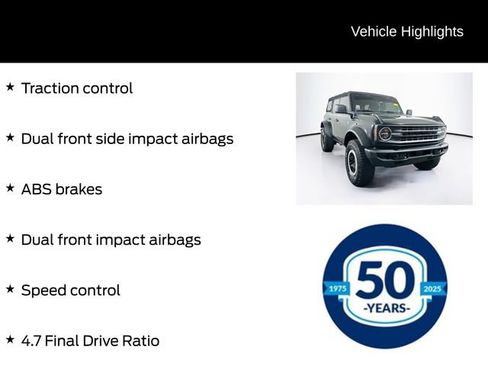 Certified 2021 Ford Bronco 4-Door w/ Sasquatch Package AWD/4WD image 21