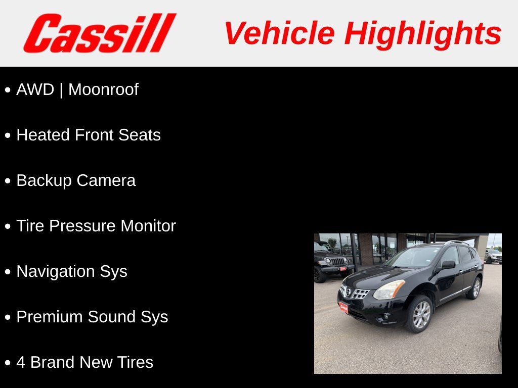 Used 2011 Nissan Rogue SV w/ SL Pkg AWD/4WD image 3