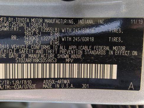 Used 2019 Toyota Highlander LE image 33