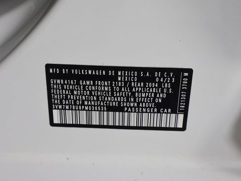 Used 2023 Volkswagen Jetta SE w/ Panoramic Sunroof Package FWD image 49