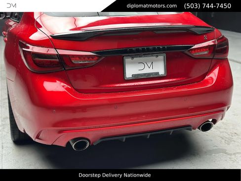 Used 2021 INFINITI Q50 Red Sport 400 w/ Proactive Package image 16