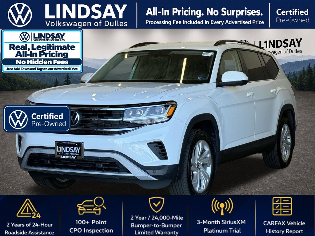 Used 2023 Volkswagen Atlas SE w/ Black Wheel Package AWD/4WD image 4