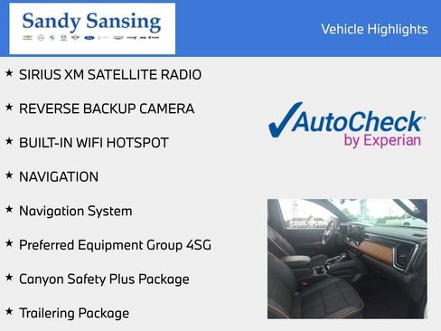 Used 2024 GMC Canyon AT4 w/ Canyon Safety Plus Package AWD/4WD image 7
