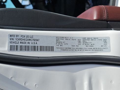 Used 2021 Dodge Durango Citadel RWD image 27