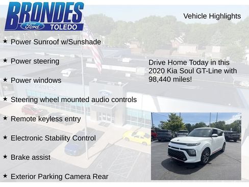 Used 2020 Kia Soul GT-Line w/ GT 2.0L Power Sunroof Package FWD image 12