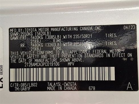 Used 2023 Lexus RX 350 Premium Plus w/ Cold Area Package image 27