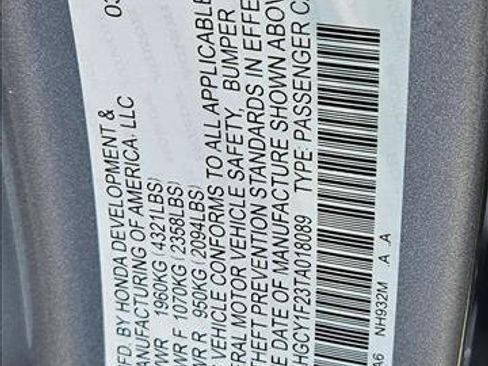 New 2026 Honda Accord LX image 17