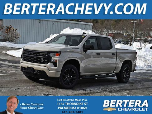 New 2026 Chevrolet Silverado 1500 Custom w/ Turbomax Blackout Package image 1