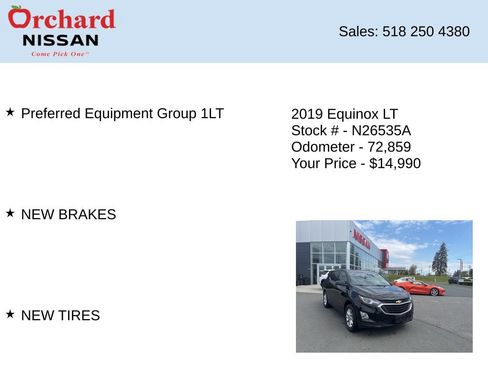 Used 2019 Chevrolet Equinox LT AWD/4WD image 7