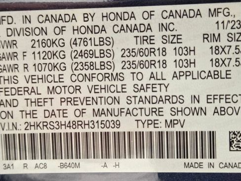 Used 2024 Honda CR-V EX image 33