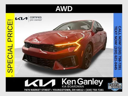 Certified 2025 Kia K5 GT-Line AWD/4WD image 1