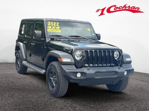 Used 2022 Jeep Wrangler Unlimited Sport AWD/4WD image 1
