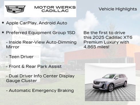 New 2025 Cadillac XT6 Premium Luxury image 6
