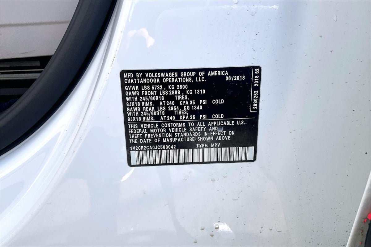 Used 2018 Volkswagen Atlas SE FWD image 34