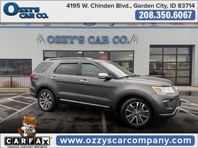 Used 2018 Ford Explorer Platinum