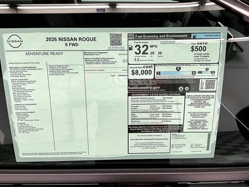 New 2026 Nissan Rogue S image 33