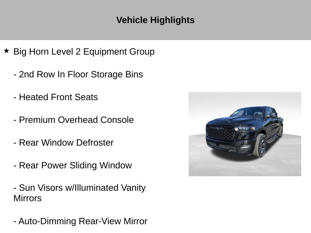 Used 2025 RAM 1500 Big Horn AWD/4WD image 18