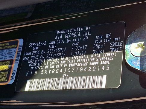 New 2026 Kia Sorento LX image 11