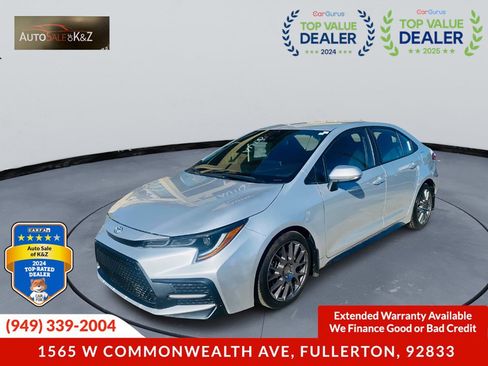 Used 2020 Toyota Corolla SE image 1