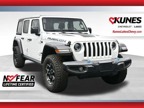 Used 2023 Jeep Wrangler Unlimited Rubicon 4xe AWD/4WD image 1