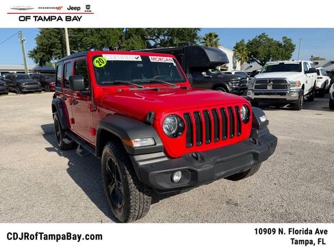 Certified 2020 Jeep Wrangler Unlimited Sport image 1