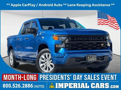 Used 2022 Chevrolet Silverado 1500 Custom image 1