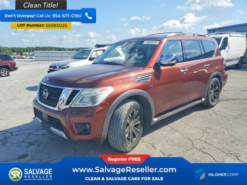 Used 2017 Nissan Armada Platinum AWD/4WD image 1