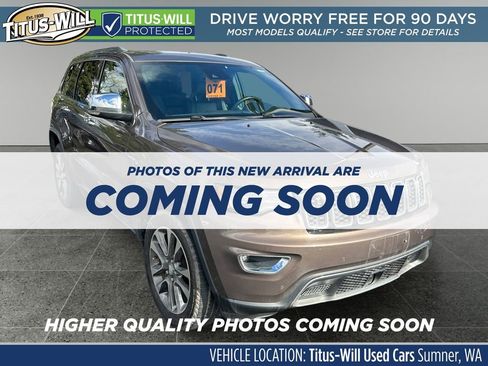 Used 2018 Jeep Grand Cherokee Limited w/ Luxury Group II image 1