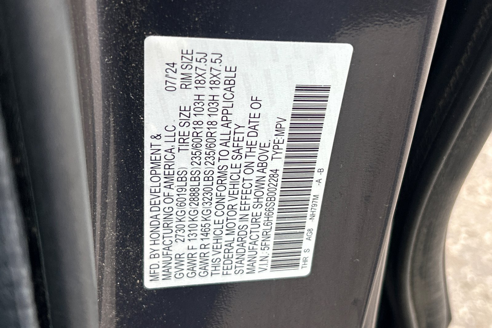 Used 2025 Honda Odyssey EX-L image 30