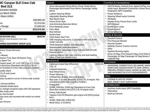 Used 2019 GMC Canyon SLE w/ Elevation Edition image 31