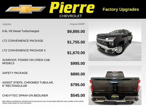 Used 2023 Chevrolet Silverado 3500 LTZ w/ LTZ Convenience Package image 13