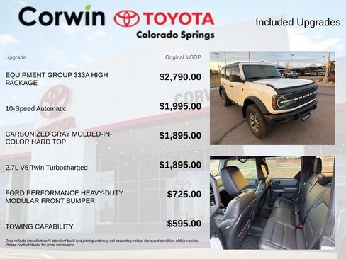 Used 2023 Ford Bronco Badlands image 8