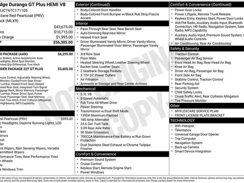 New 2026 Dodge Durango GT w/ Tow 'N Go Package image 3