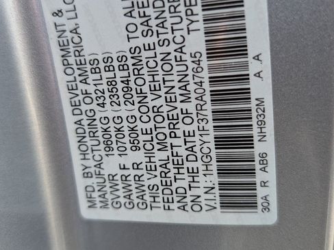 Used 2024 Honda Accord EX image 22