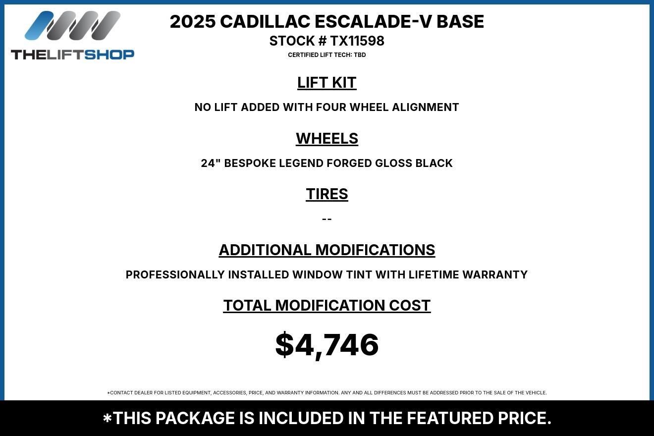 Used 2025 Cadillac Escalade V AWD/4WD image 2