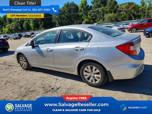 Used 2012 Honda Civic LX image 3
