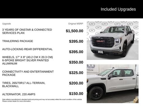 Used 2022 GMC Sierra 1500 Pro w/ Trailering Package AWD/4WD image 3