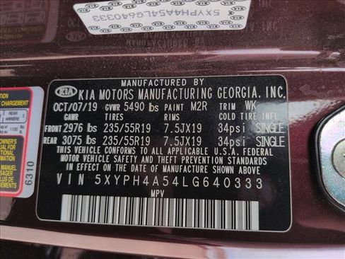 Used 2020 Kia Sorento EX image 16