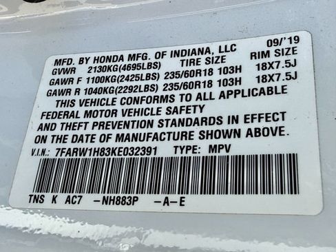 Used 2019 Honda CR-V EX-L image 31