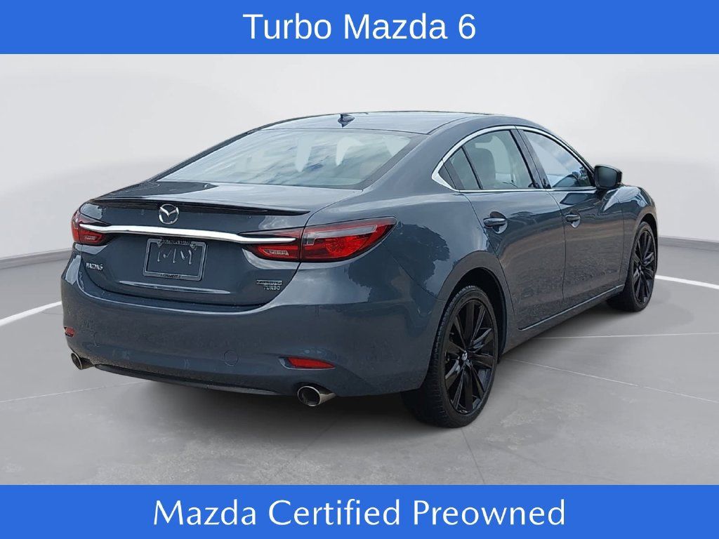 Certified 2021 MAZDA MAZDA6 Carbon Edition FWD image 5