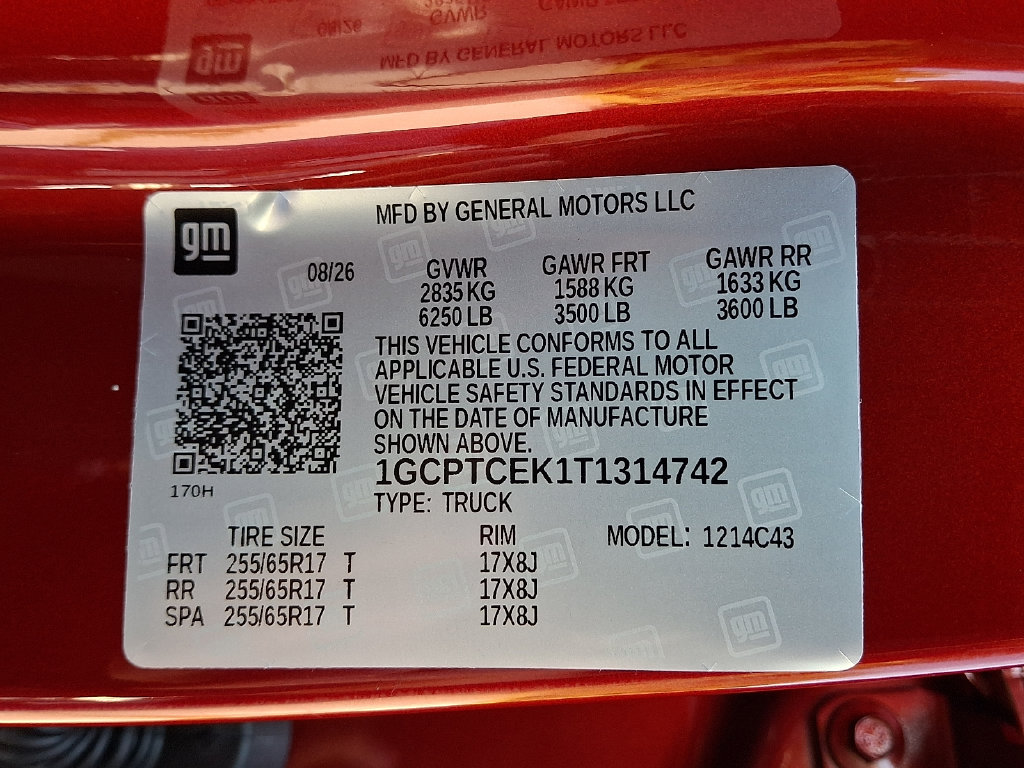 New 2026 Chevrolet Colorado LT w/ Advanced Trailering Package AWD/4WD image 17
