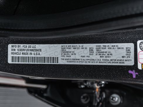 Used 2022 RAM 1500 TRX w/ TRX Level 2 Equipment Group image 85