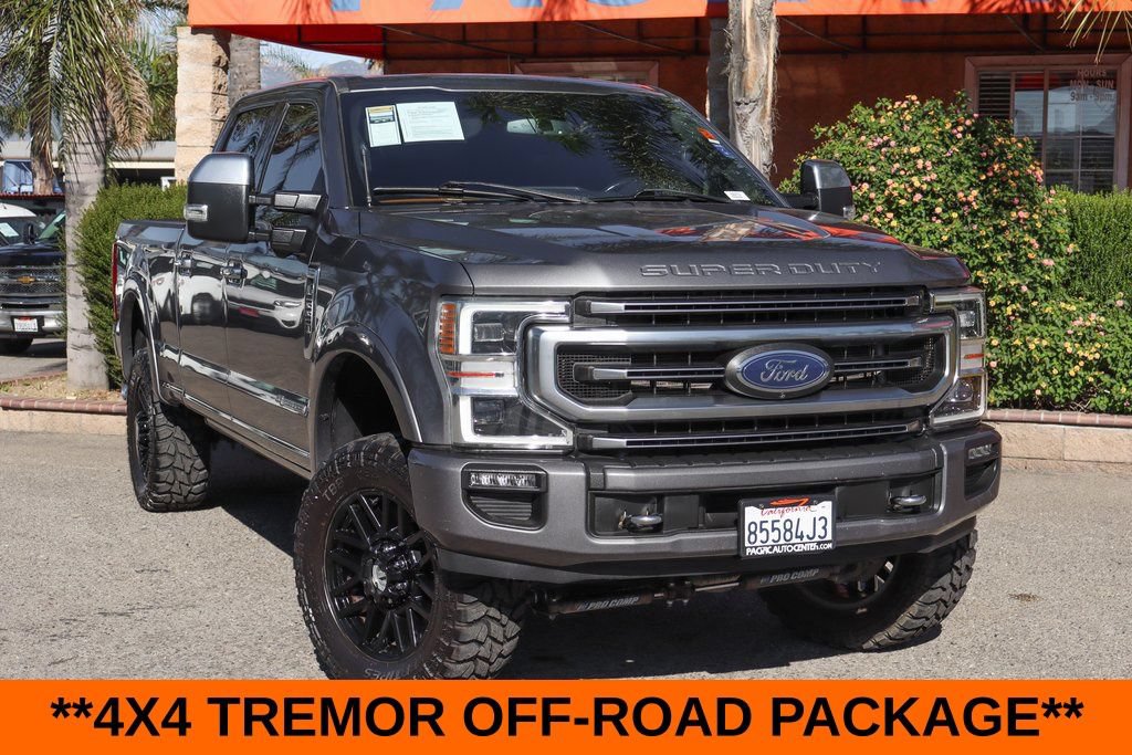 Used 2022 Ford F250 Platinum w/ Tremor Off-Road Package AWD/4WD image 2